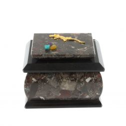 Шкатулка из камня конгломерат &amp;quot;Оригинал&amp;quot;