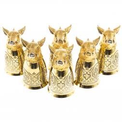 Стопки перевертыши "Кабан" набор 6 шт Златоуст