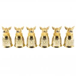 Стопки перевертыши "Кабан" набор 6 шт Златоуст