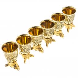 Стопки перевертыши "Кабан" набор 6 шт Златоуст