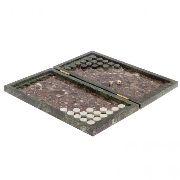 Нарды из камня конгломерат 126023