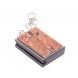 Брелок огниво &amp;quot;Вечная спичка&amp;quot; с накладкой из камня пегматит 2,8х1,3х5 см 126696