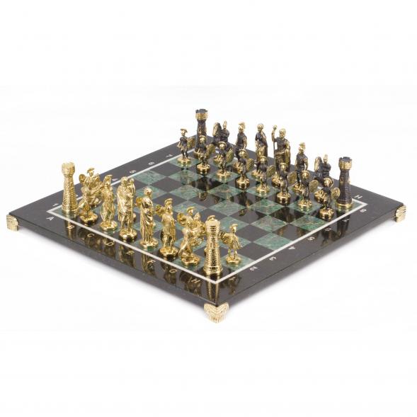 Шахматы &amp;quot;Римские&amp;quot; бронза березит 410х410 мм 117821