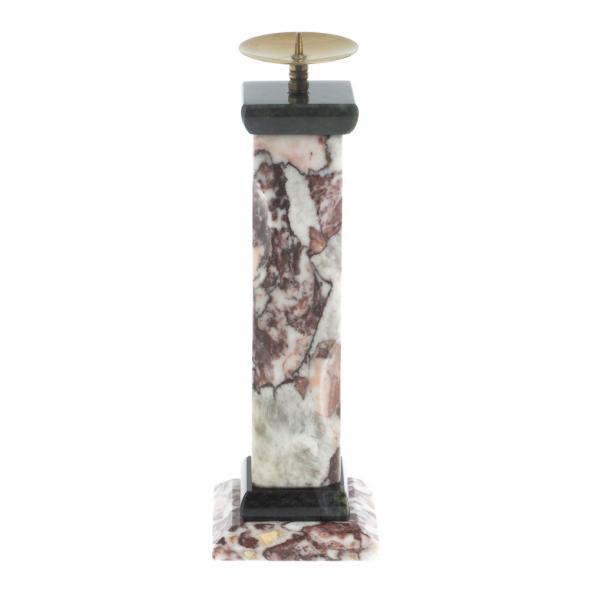 Подсвечник из креноида 5х5х16 см 127871