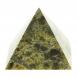 Пирамида 3,5х3,5х3,5 см камень змеевик 113735