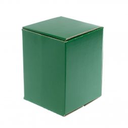 Шкатулка круглая "Орел" из темно-зеленого змеевика 10,5х10,5х13,5 см