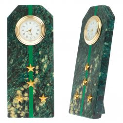 Часы-погон &amp;quot;Капитан прокуратуры РФ&amp;quot; камень змеевик