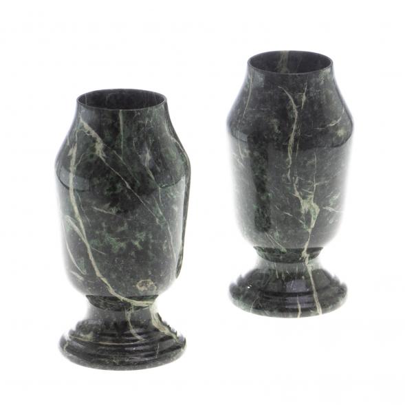 Ваза камень змеевик 124520