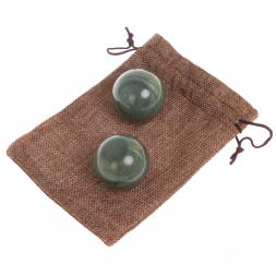 Шары для массажа 4,5 см 2 шт из офиокальцита