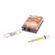 Брелок огниво &amp;quot;Вечная спичка&amp;quot; с накладкой из камня авантюрин 2,8х1,3х5 см 126697