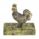 Статуэтка из бронзы на подставке из змеевика &amp;quot;Курочка&amp;quot; 116192