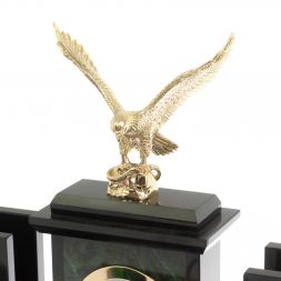 Письменный прибор "Орёл" из нефрита на ножках