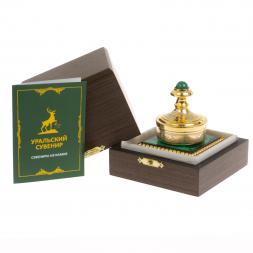 Оснастка для печати на подставке &amp;quot;Малахит&amp;quot; Златоуст