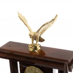 Письменный набор "Горный орел" камень обсидиан