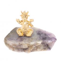 Сувенир на подставке из флюорита &amp;quot;Дракоша&amp;quot;