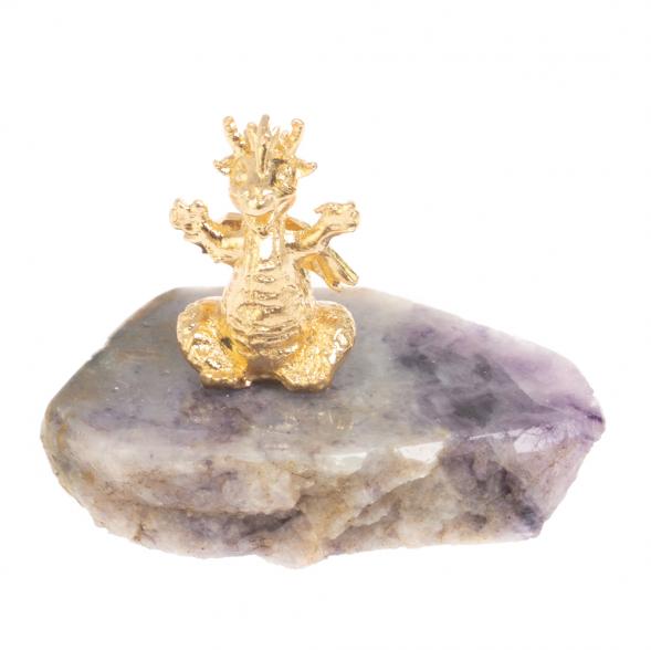 Сувенир на подставке из флюорита &amp;quot;Дракоша&amp;quot; 126845