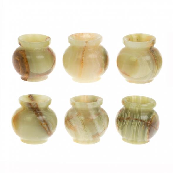 Ваза из оникса 4,5х4,5х4,5 см 129864