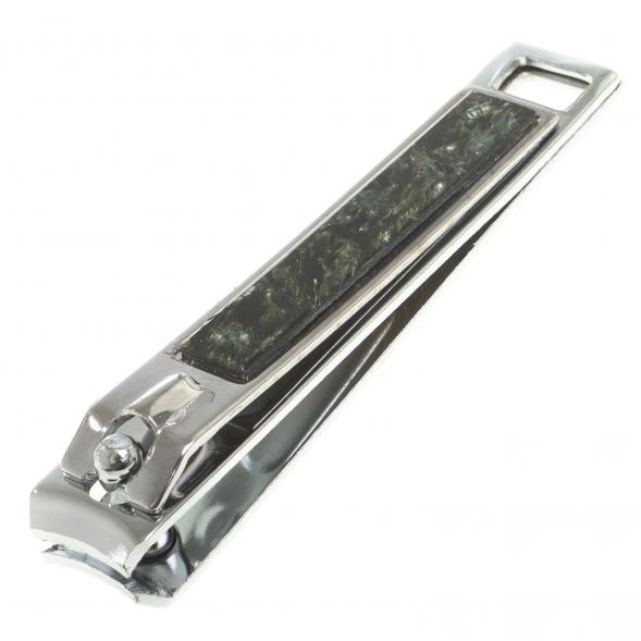 Кусачки для ногтей с камнем мусковит 123851