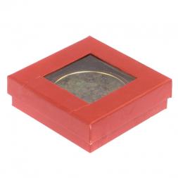 Карманное зеркальце из камня офит цвет золото