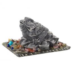 Сувенир &amp;quot;Жаба на монетах&amp;quot; из мрамолита