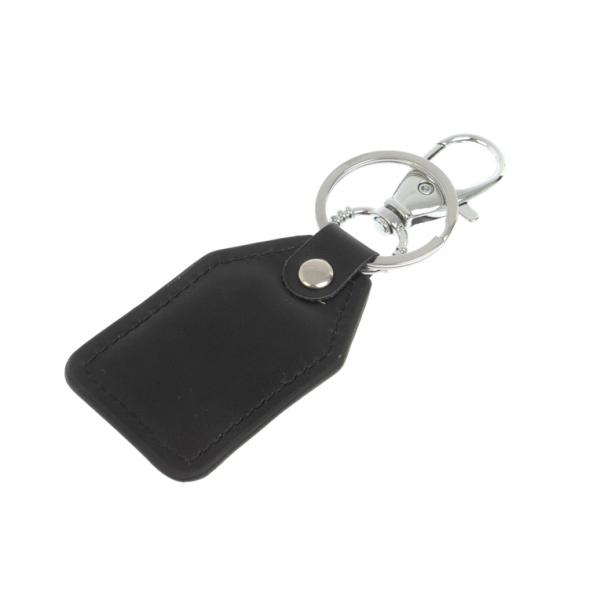 Брелок для ключей с накладкой из камня жельбертит 127799