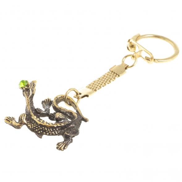 Брелок &amp;quot;Ящерица&amp;quot; бронза 116425