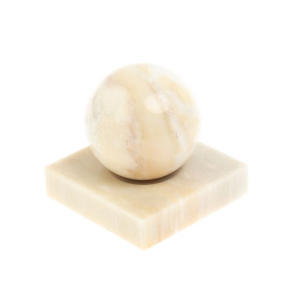 Шар 5 см на подставке из газганского мрамора 6х6х6,5 см 127641