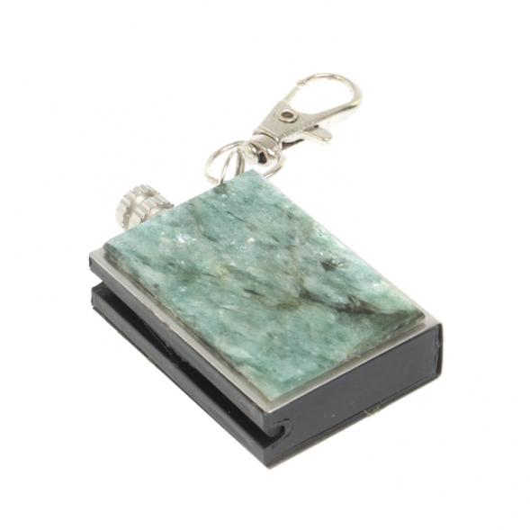 Брелок огниво &amp;quot;Вечная спичка&amp;quot; с накладкой из камня парагонит 127800