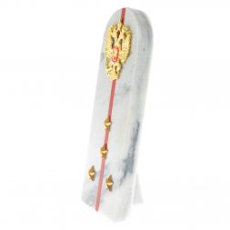 Сувенир погон &amp;quot;Капитан МВД&amp;quot; камень мрамор