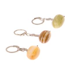 Сувенирный брелок для ключей "Виноград" камень оникс