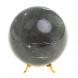 Шар из черного мрамора 11 см 123597
