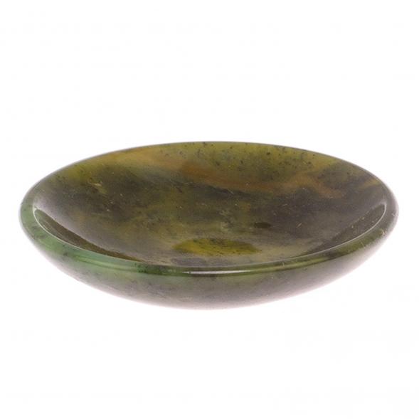 Блюдце из нефрита 7х7х1,5 см 20 мл 125326