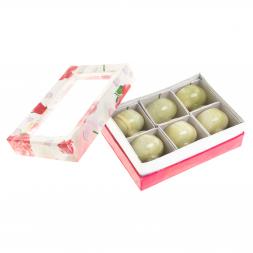 Набор рюмок из оникса 6 шт 5х4,7см 20 мл в коробке (2х2)