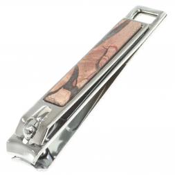 Кусачки для ногтей с камнем яшма