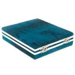 Набор рюмок из белого оникса в футляре 4х6,5 см 20 мл (1,5х3) 6 шт