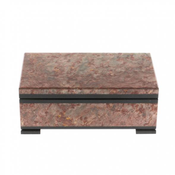 Шкатулка из авантюрина 11,5х7х4 см 129447