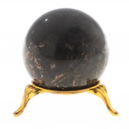 Шар из родонита черный 5 см