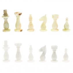 Шахматы из оникса &amp;quot;Стандарт&amp;quot; доска 30х30 см люкс оникс мрамор