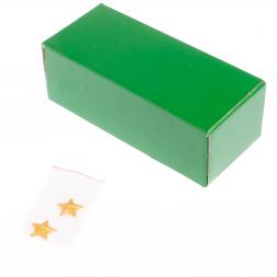 Часы &amp;quot;Погон генерал&amp;quot; цвет серебро камень змеевик овал