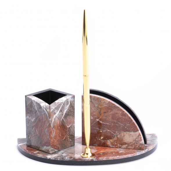 Визитница с карандашницей из креноида 124820