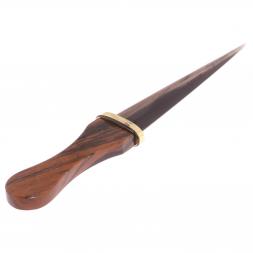 Нож декоративный &amp;quot;Бизнес&amp;quot; из обсидиана