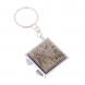 Складное зеркало брелок из камня пирит квадратное 126630