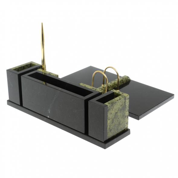 Настольный набор &amp;quot;Люкс&amp;quot; змеевик 117537