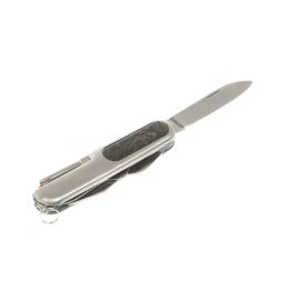 Нож мультитул складной 7 в 1 с камнем эвдиалит