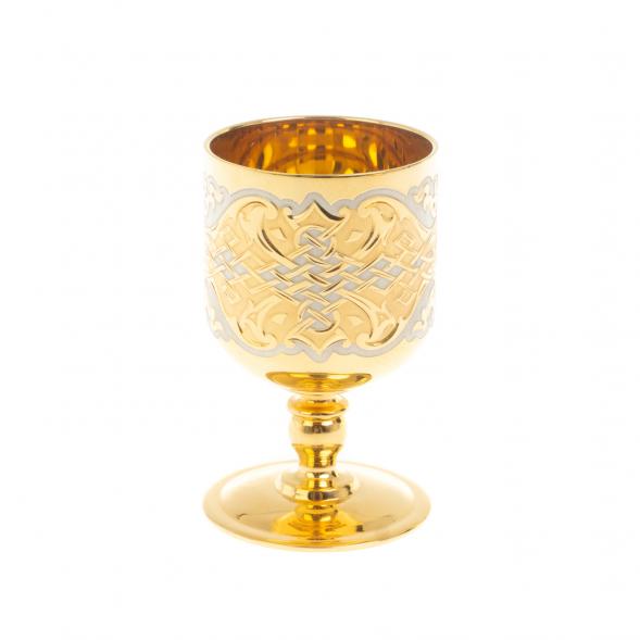 Водочный набор &amp;quot;На посошок&amp;quot; рюмка с тарелкой 40 мл Златоуст 127404