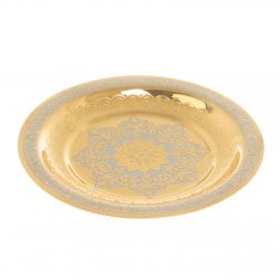 Водочный набор &amp;quot;На посошок&amp;quot; рюмка с тарелкой 40 мл Златоуст