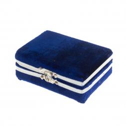 Набор стопок 2 шт &amp;quot;Тюльпан&amp;quot; из зеленого-коричневого оникса 3,7х3,7х3,5 см (1,5х2)