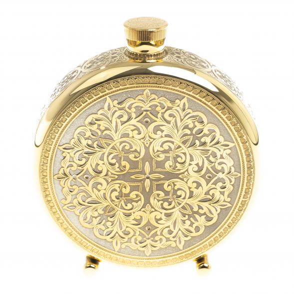 Подарочный набор &amp;quot;Лось&amp;quot; фляжка и 2 стопки перевертыша Златоуст 123682