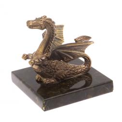 Статуэтка из бронзы &amp;quot;Дракон с крыльями&amp;quot; 5х5х6 см