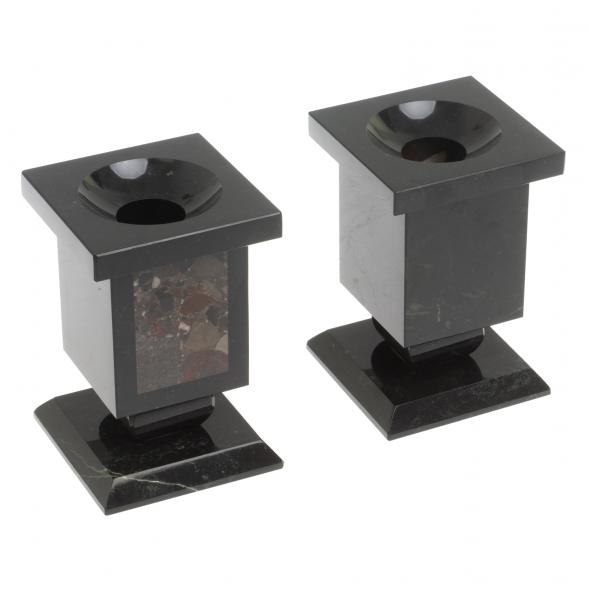 Настольный набор &amp;quot;Герб&amp;quot; из конгломерата с бюваром и лотком А4 126936